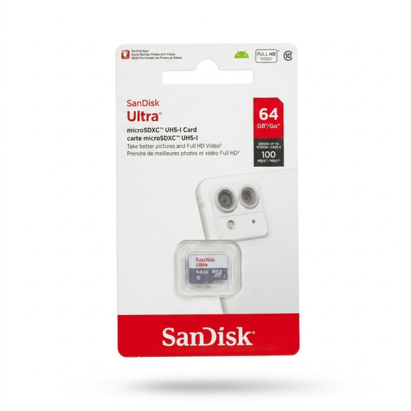كرت ذاكرة SanDisk Ultra 64GB