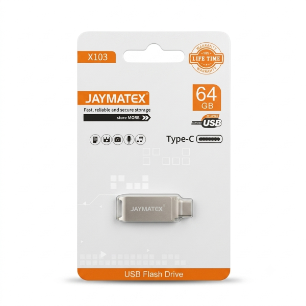 فلاشة ذاكرة Jaymatex X103 64GB