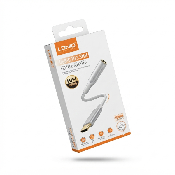 كيبل أدابتر LDNIO LS-Y90C متعدد المنافذ (Type-C)