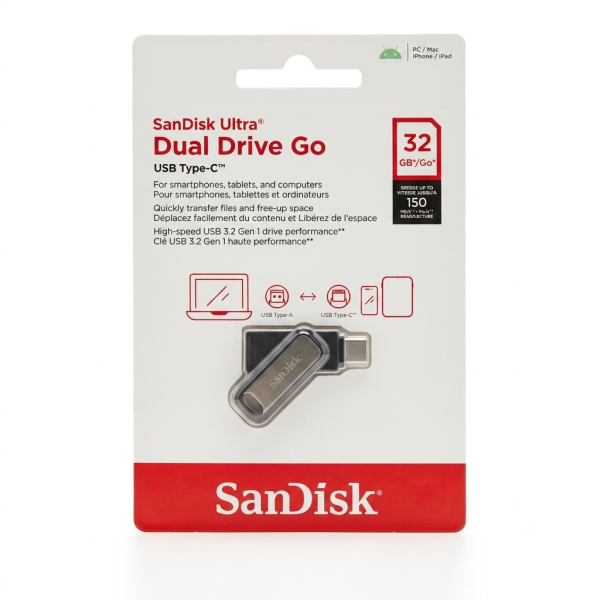 فلاشة SanDisk USB Type-C 32GB